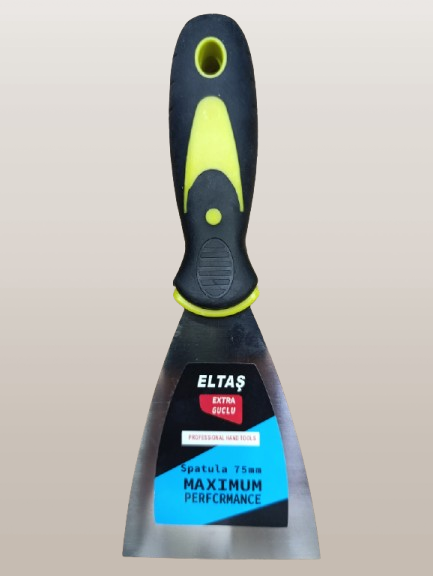 ELTAŞ FİBER SAPLI SPATULA 75MM  PK:12